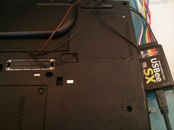 Connecting to battery SMBus pins